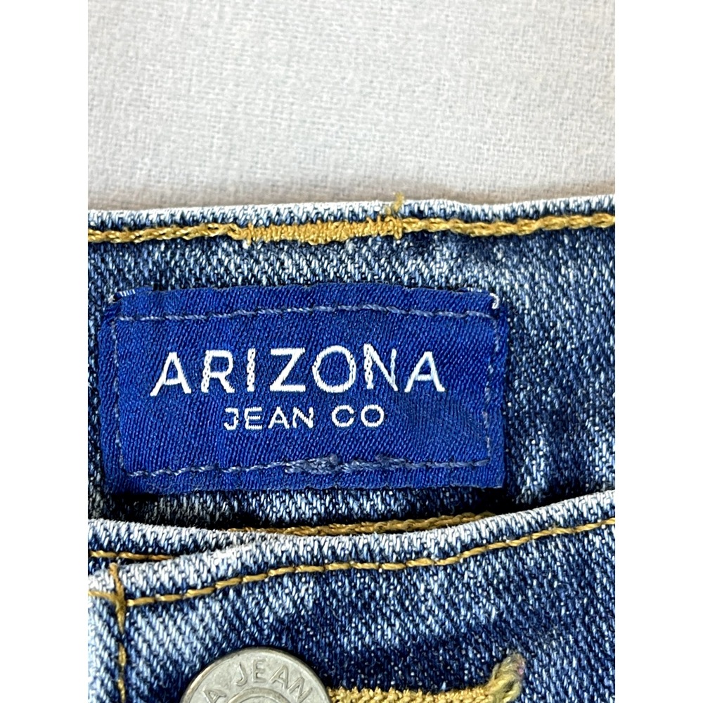 Arizona Jeans Mens 30X32 Blue‎ Denim Straight Flex Skinny Adult Pants - Picture 9 of 16